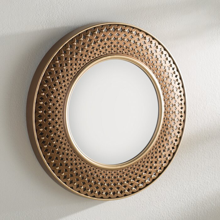 World Menagerie Round Wall Mirror Reviews Wayfair Canada